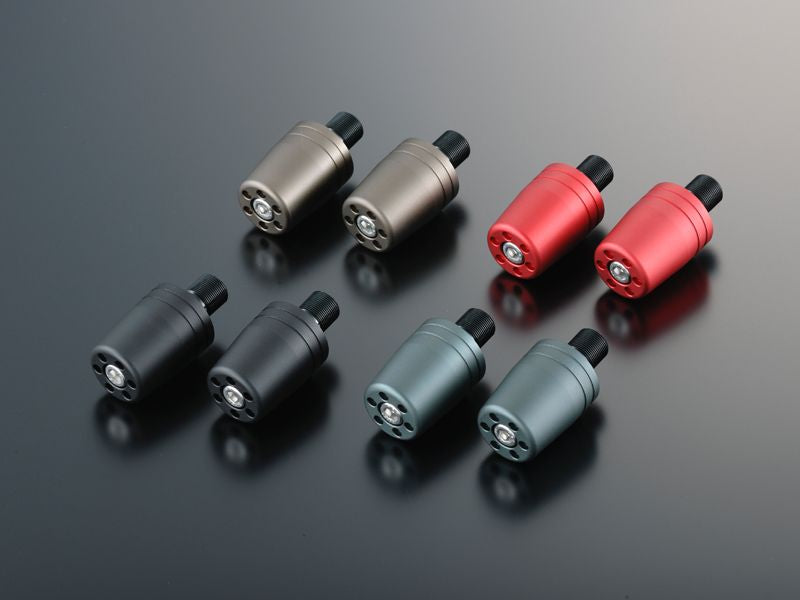 ウルトラヘビーバーエンド タイプ1(マットカラー) マットチタン M17 カワサキ用