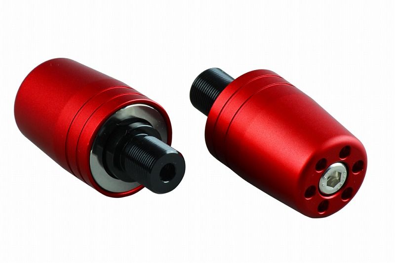 ウルトラヘビーバーエンド タイプ1(マットカラー) マットレッド M17 カワサキ用