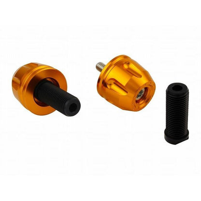 Billet Revolver Bar Ends Gold M12 Suzuki Vehicles Left/Right Set