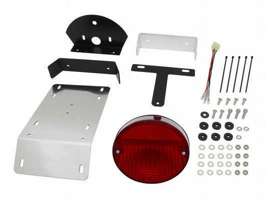 Z2タイプテールランプフェンダーレスキット レッド 電球式 ゼファー1100