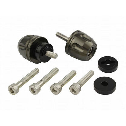 Billet Revolver Bar Ends Titanium M6 Honda/Suzuki Models Left/Right Set