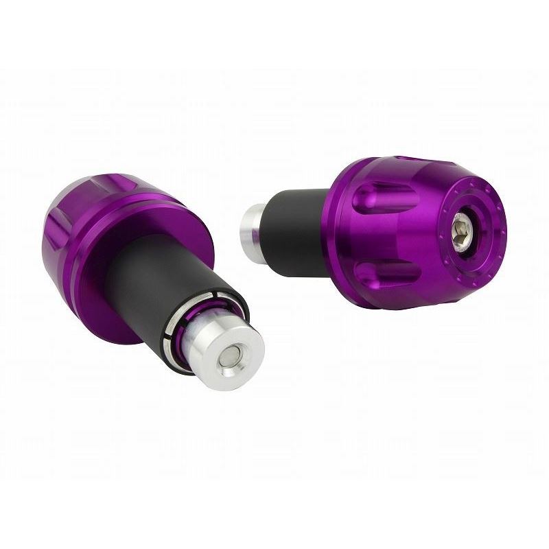 Billet Revolver Ends Universal Blueberry 14mm-19mm Left and Right Set