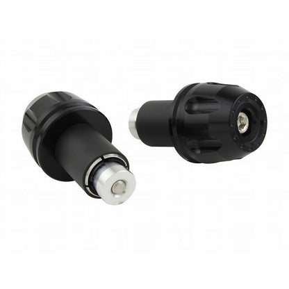 Billet Revolver Ends Universal Black 14mm-19mm Left/Right Set