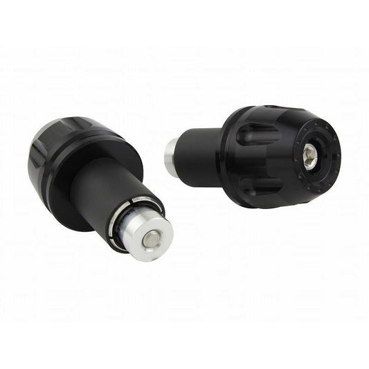 Billet Revolver Ends Universal Black 14mm-19mm Left/Right Set