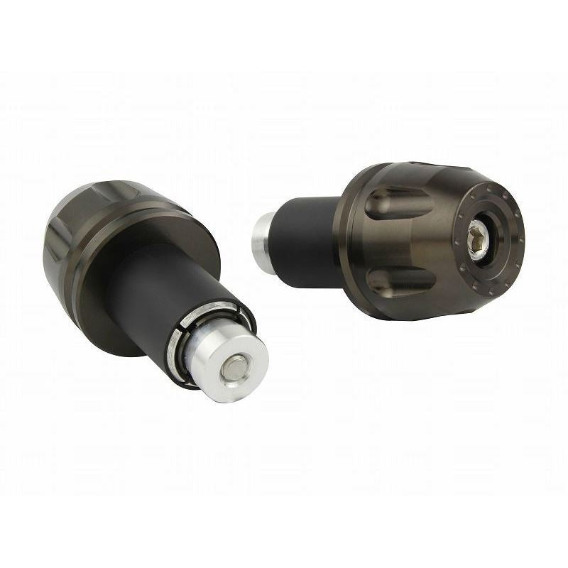 Billet Revolver Bar Ends Universal Titanium 14mm-19mm Left and Right Set
