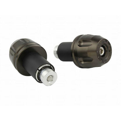 Billet Revolver Bar Ends Universal Titanium 14mm-19mm Left and Right Set