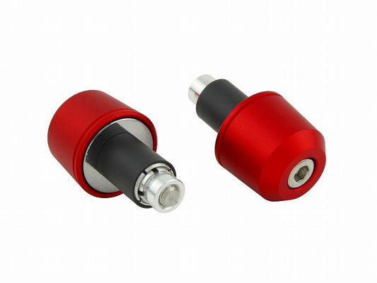 Middleweight Bar Ends, Matte Type, Matte Red, Universal