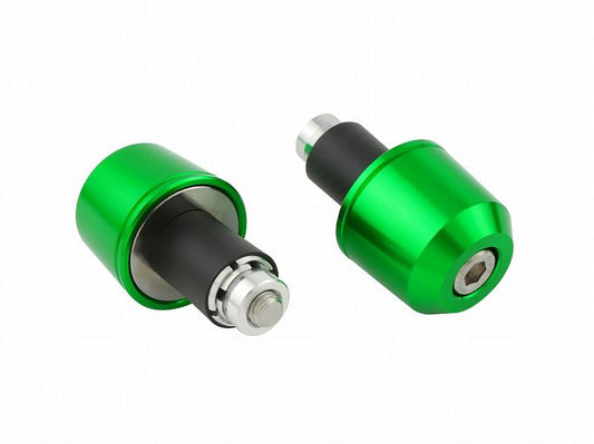 Middleweight Bar Ends, Lime Green, Universal