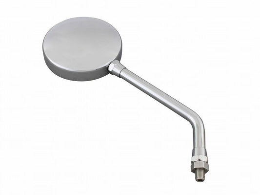 Machined Z2 Type Mirror, Long Stay, Chrome, 10mm-P1.25, Large Type/Universal Left/Right, 1 piece