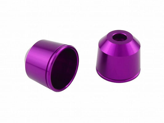 Outer Cover, Single Side, for Mid-Weight Bar End M6, Blueberry, 1 pc, Replacement Part