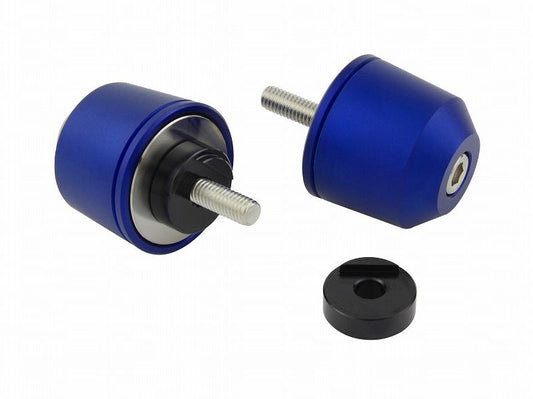 Middleweight Bar Ends, Matte Type, Matte Blue, M6 for Yamaha