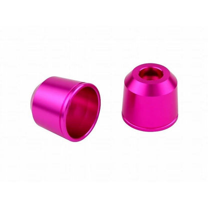 Middleweight Bar Ends Outer Cover Pink M8 Left & Right Set