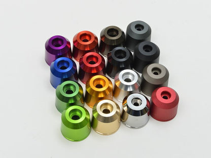 アウターカバー 片側 ミドルウェイトバーエンドM8用 メッキ 1個入 補修部品