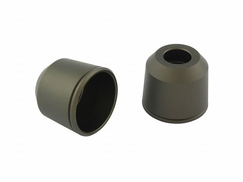 アウターカバー 片側 ミドルウェイトバーエンド(マットカラー)M8用 マットチタン 1個入 補修部品