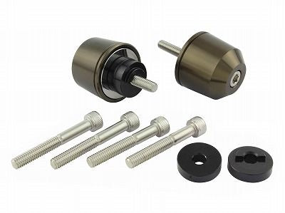 Mid-Weight Bar Ends Titanium M6 for Honda/Suzuki