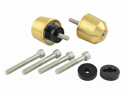 ミドルウェイトバーエンド シャンパンゴールド M6 ホンダ用/スズキ用