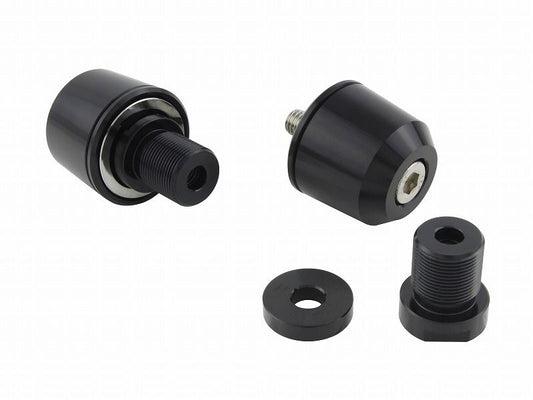 Middleweight Bar Ends Black M17 for Kawasaki
