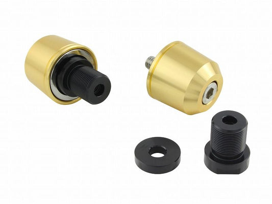 Middleweight Bar Ends, Champagne Gold M17, for Kawasaki