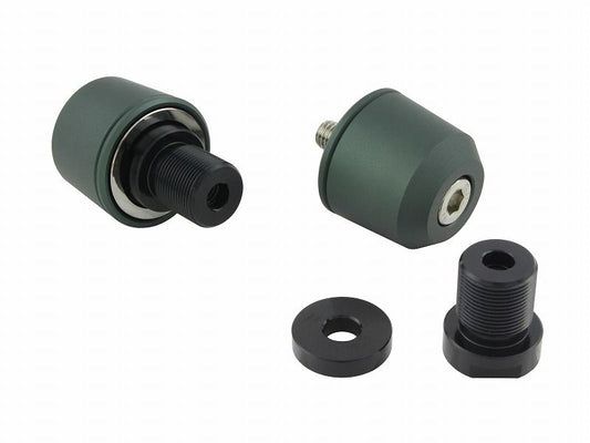 Middleweight Bar Ends, Matte Type, Matte Gray M17 for Kawasaki