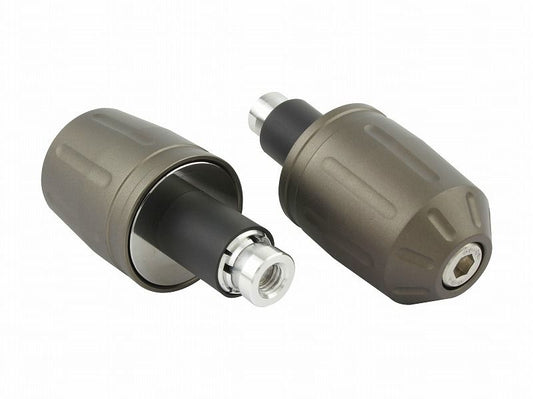 Ultra Heavy Bar Ends Type 2 (Matte Color) Matte Titanium Universal
