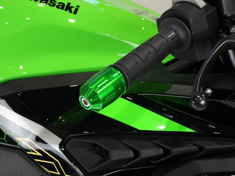 ウルトラヘビーバーエンド タイプ2 ブルー M8 カワサキ用