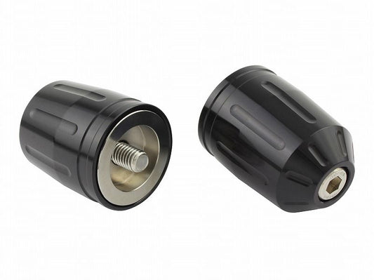 Ultra Heavy Bar Ends Type 2 Black for Kawasaki M8