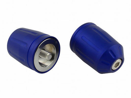 Ultra Heavy Bar Ends Type 2 (Matte Color) Matte Blue M8 for Kawasaki