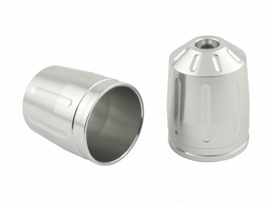 Outer Cover Ultra Heavy Bar End Type 2/M6 Silver Repair Parts