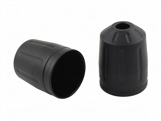 Outer Cover Ultra Heavy Bar End Type 2 (Matte Color)/M6 Matte Black Replacement Part
