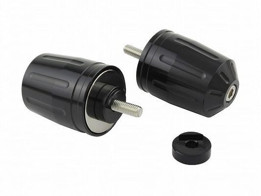 Ultra Heavy Bar Ends Type 2 Black M6 for Yamaha