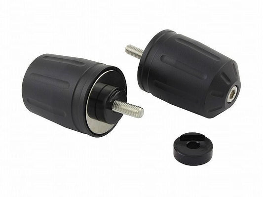 Ultra Heavy Bar Ends Type 2 (Matte Color) Matte Black M6 for Yamaha