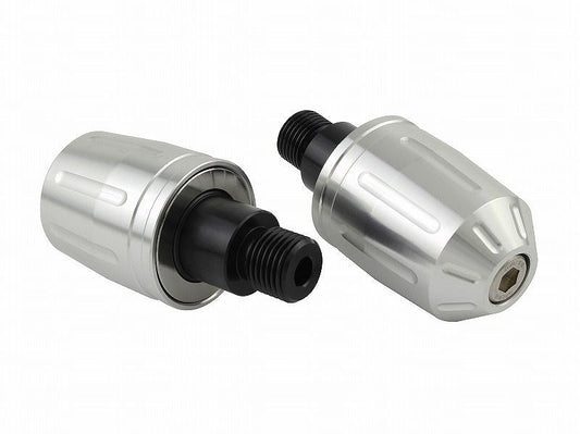 Ultra Heavy Bar Ends Type 2 Silver M16 for Yamaha