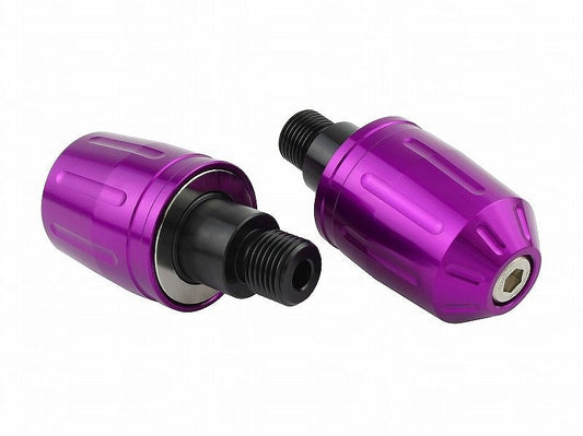 Ultra Heavy Bar End Type 2 Blueberry M16 for Yamaha
