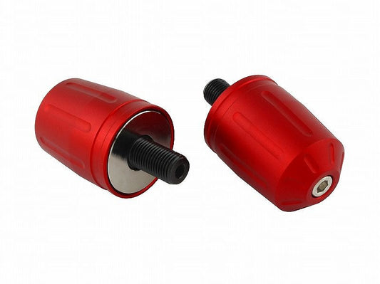 Ultra Heavy Bar Ends Type 2 (Matte Color) Matte Red M12 for Suzuki
