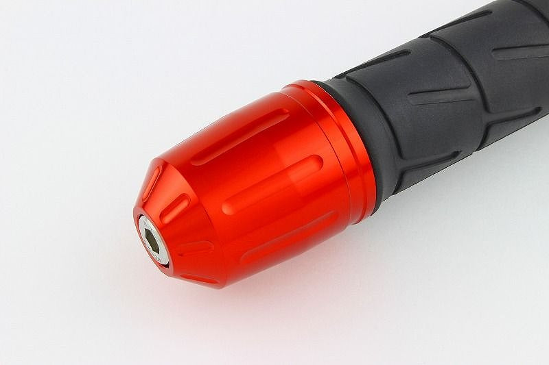 ウルトラヘビーバーエンド タイプ2 ディープオレンジ M6 ホンダ用/スズキ用