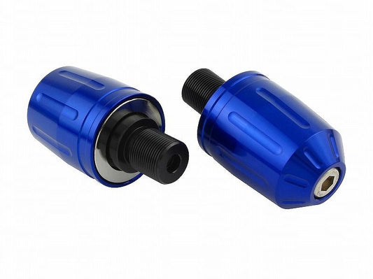 Ultra Heavy Bar Ends Type 2 Blue M17 for Kawasaki