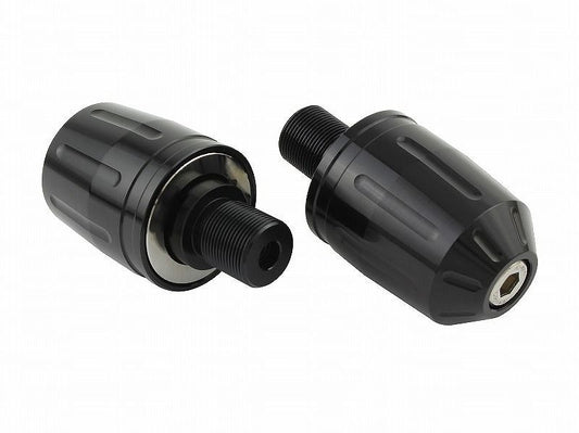Ultra Heavy Bar Ends Type 2 Black M17 for Kawasaki