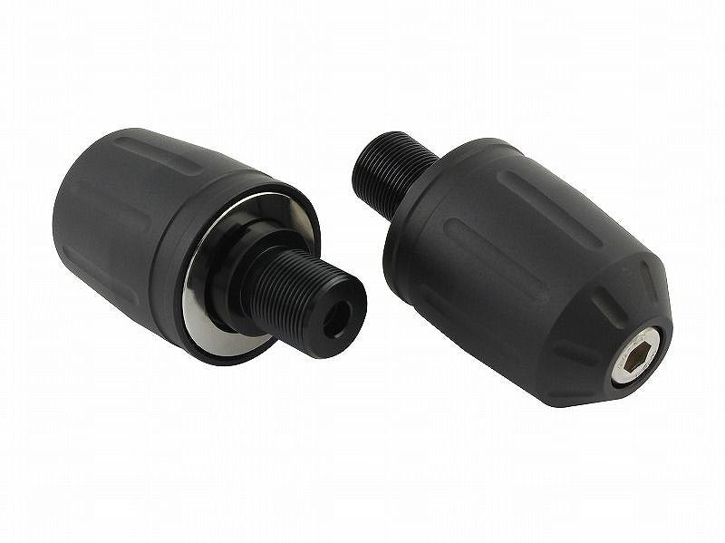 Ultra-Heavy Bar Ends Type 2 (Matte Color) Matte Black M17 for Kawasaki