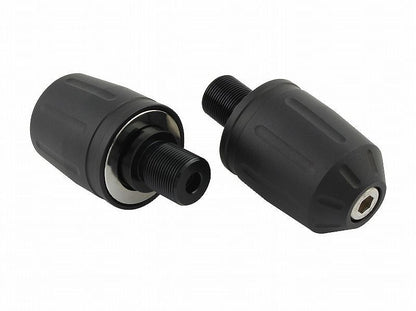 Ultra-Heavy Bar Ends Type 2 (Matte Color) Matte Black M17 for Kawasaki