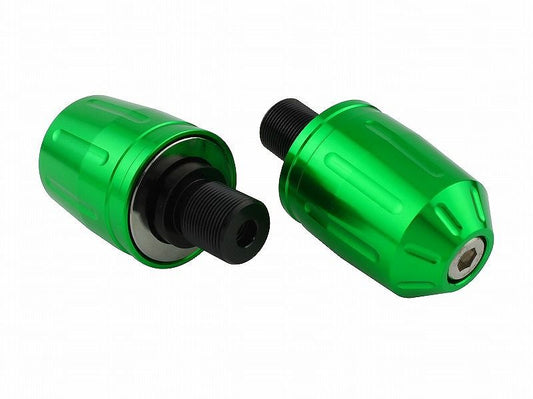 Ultra Heavy Bar Ends Type 2 Lime Green M17 For Kawasaki