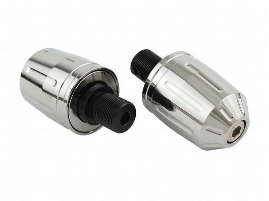 Ultra Heavy Bar Ends Type 2 Chrome M17 for Kawasaki