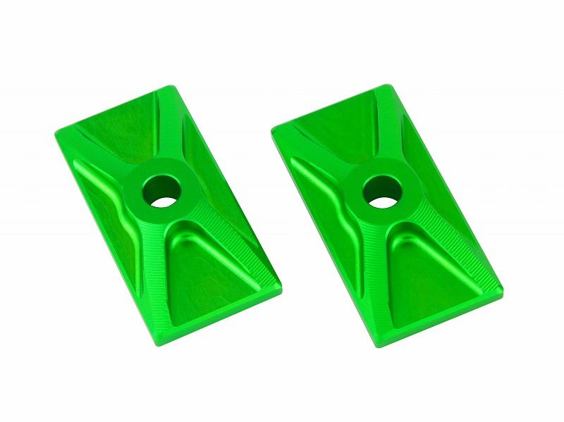 チェーンアジャスターキャップ ライムグリーン ニンジャ250