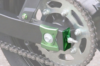 チェーンアジャスターキャップ ライムグリーン ニンジャ250