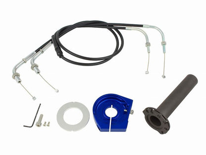 Smooth Slimline High Throttle Kit Blue Ninja 250
