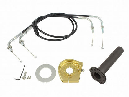 Smooth Slimline High Throttle Kit Champagne Gold Ninja 250