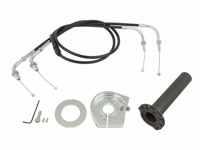 Smooth Slim Line High Throttle Kit Silver Ninja 250