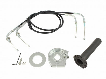 Smooth Slim Line High Throttle Kit Silver Ninja 250