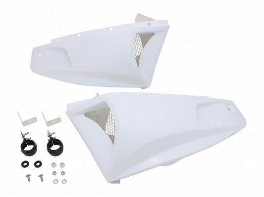 Muscle Line Half Cowl, white gel coat, ZZR1100 (D-type)