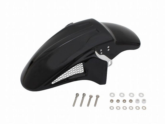 3D-TECHフロントフェンダー 黒ゲルコート XJR1300