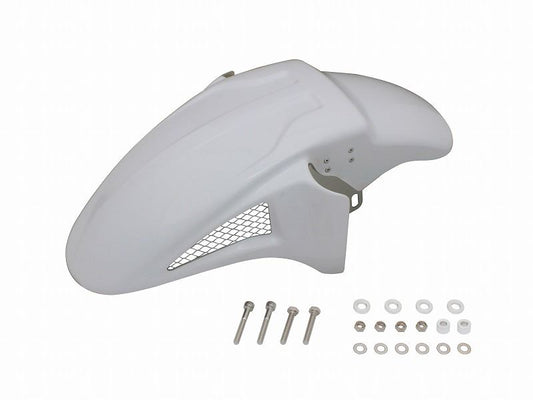 3D-TECHフロントフェンダー 白ゲルコート XJR1300